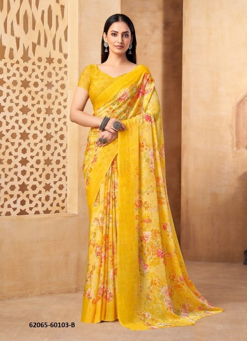 STAR CHIFFON 216 - Catalog # 62065 (Set of 12 Sarees) by Ruchi Sarees STAR CHIFFON 216 - Catalog # 62065 (Set of 12 Sarees) by Ruchi Sarees