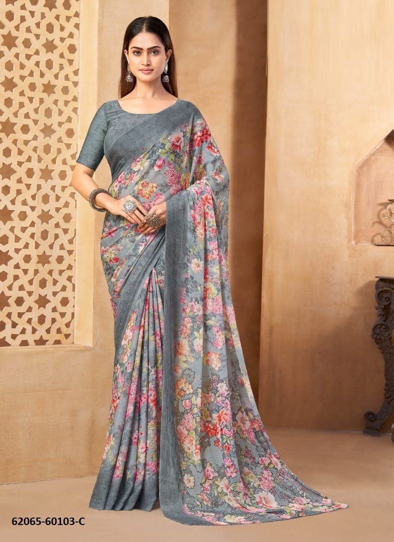 STAR CHIFFON 216 - Catalog # 62065 (Set of 12 Sarees) by Ruchi Sarees STAR CHIFFON 216 - Catalog # 62065 (Set of 12 Sarees) by Ruchi Sarees