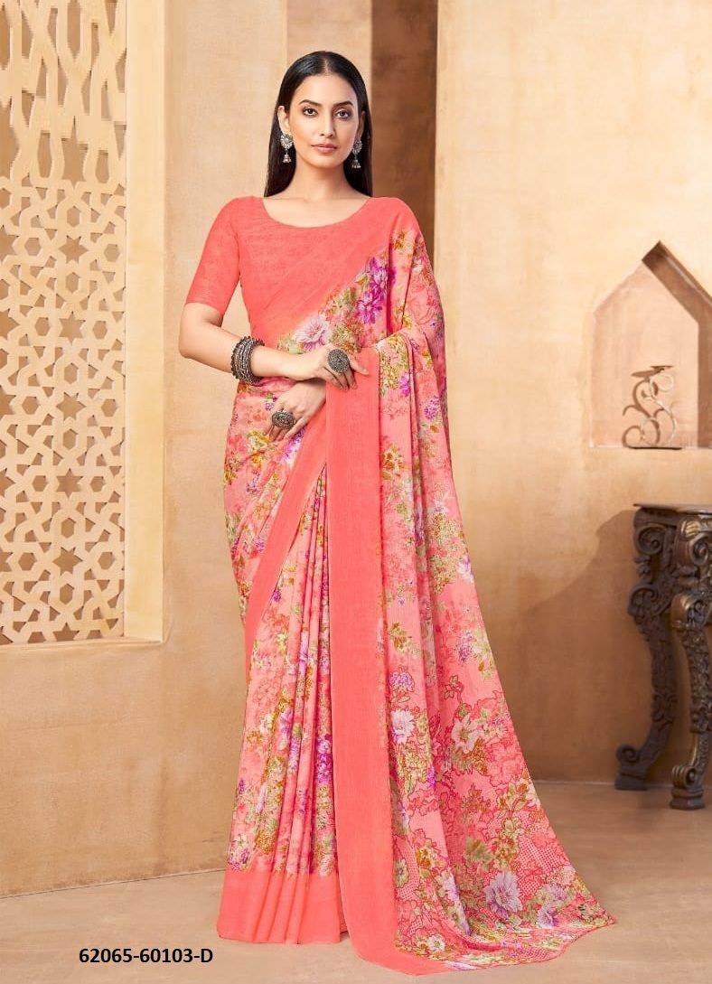 STAR CHIFFON 216 - Catalog # 62065 (Set of 12 Sarees) by Ruchi Sarees STAR CHIFFON 216 - Catalog # 62065 (Set of 12 Sarees) by Ruchi Sarees