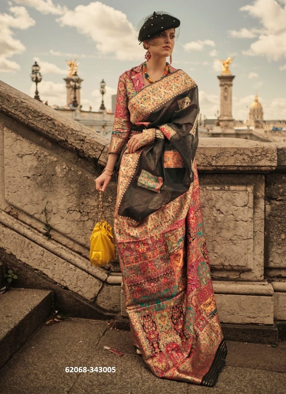 KHADIJA SILK - Catalog # 62068 (Set of 10 Sarees) by Rajtex Fabrics KHADIJA SILK - Catalog # 62068 (Set of 10 Sarees) by Rajtex Fabrics