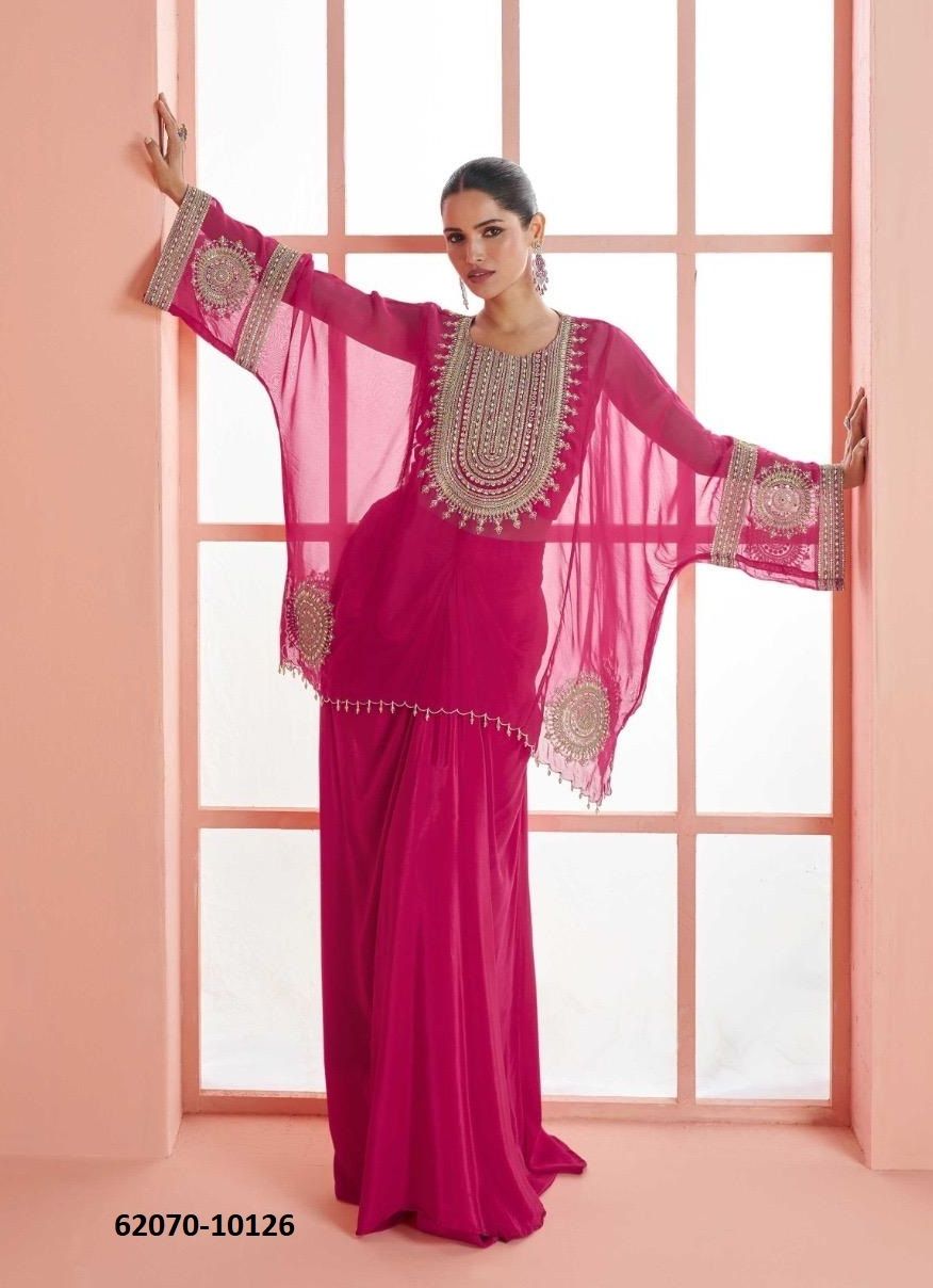 MYRA - Catalog # 62070 (Set of 3 Indo-Western Outfits) by Sayuri Designer MYRA - Catalog # 62070 (Set of 3 Indo-Western Outfits) by Sayuri Designer