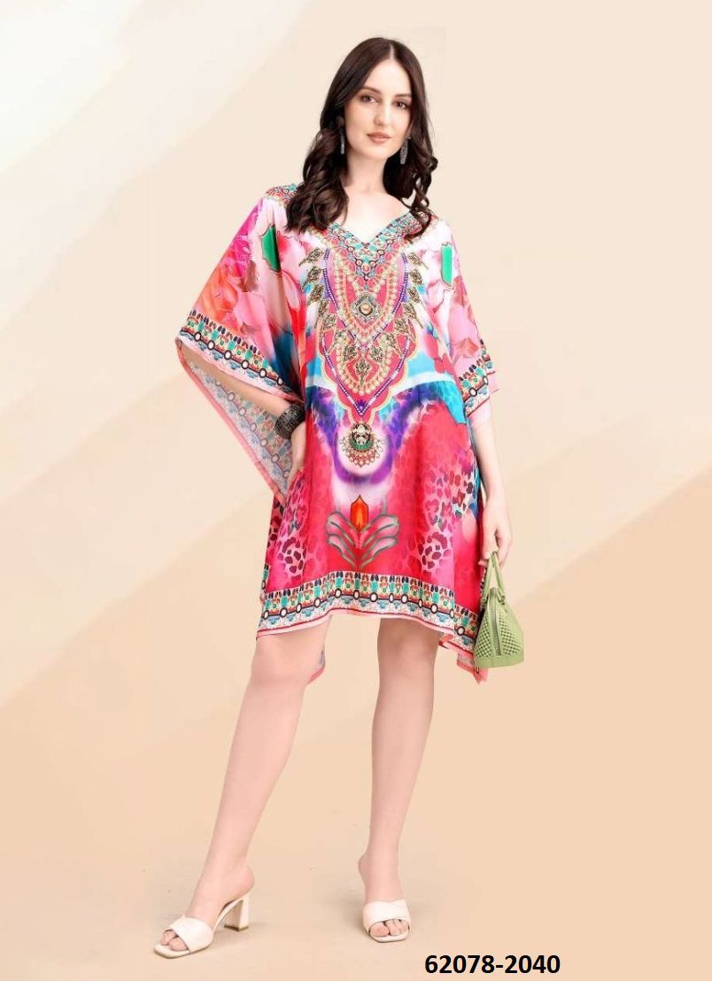 SILK PONCHOS 5 - Catalog # 62078 (Set of 8 Kaftans / Ponchos) by Jagraasa SILK PONCHOS 5 - Catalog # 62078 (Set of 8 Kaftans / Ponchos) by Jagraasa