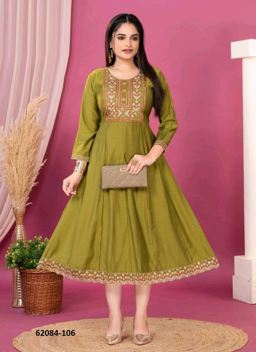 JAMIKA - Catalog # 62084 (Set of 6 Readymade Women's Kurtis / Tops) by Dee Cee JAMIKA - Catalog # 62084 (Set of 6 Readymade Women's Kurtis / Tops) by Dee Cee