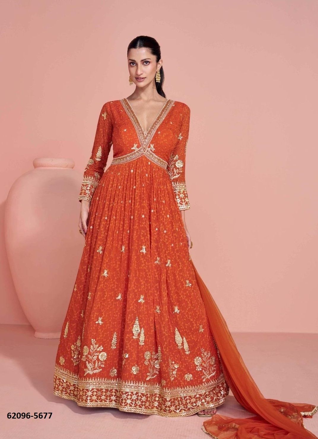 NAVYA - Catalog # 62096 (Set of 3 Readymade Gowns) by Sayuri Designer NAVYA - Catalog # 62096 (Set of 3 Readymade Gowns) by Sayuri Designer