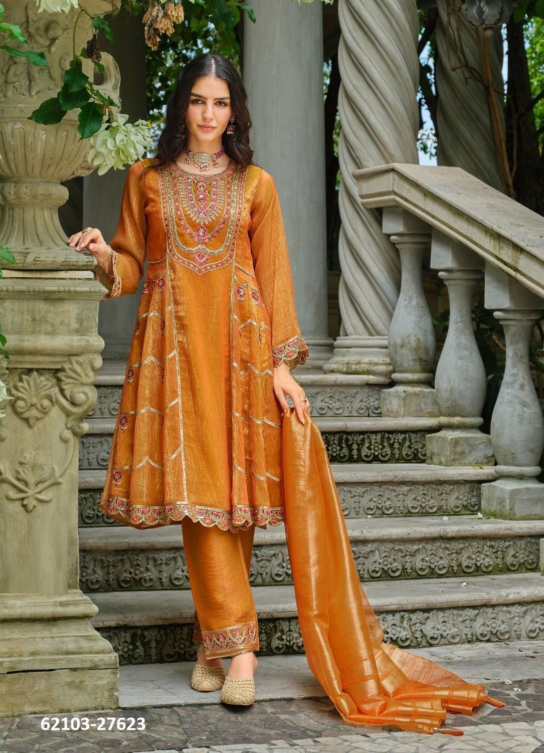 SUHANA - Catalog # 62103 (Set of 4 Readymade Salwar Suits) by Lily & Lali SUHANA - Catalog # 62103 (Set of 4 Readymade Salwar Suits) by Lily & Lali