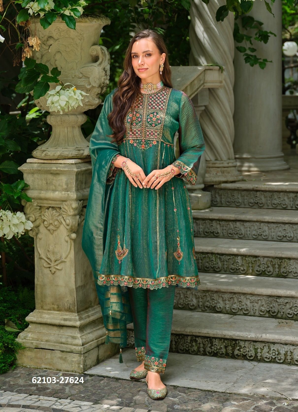SUHANA - Catalog # 62103 (Set of 4 Readymade Salwar Suits) by Lily & Lali SUHANA - Catalog # 62103 (Set of 4 Readymade Salwar Suits) by Lily & Lali