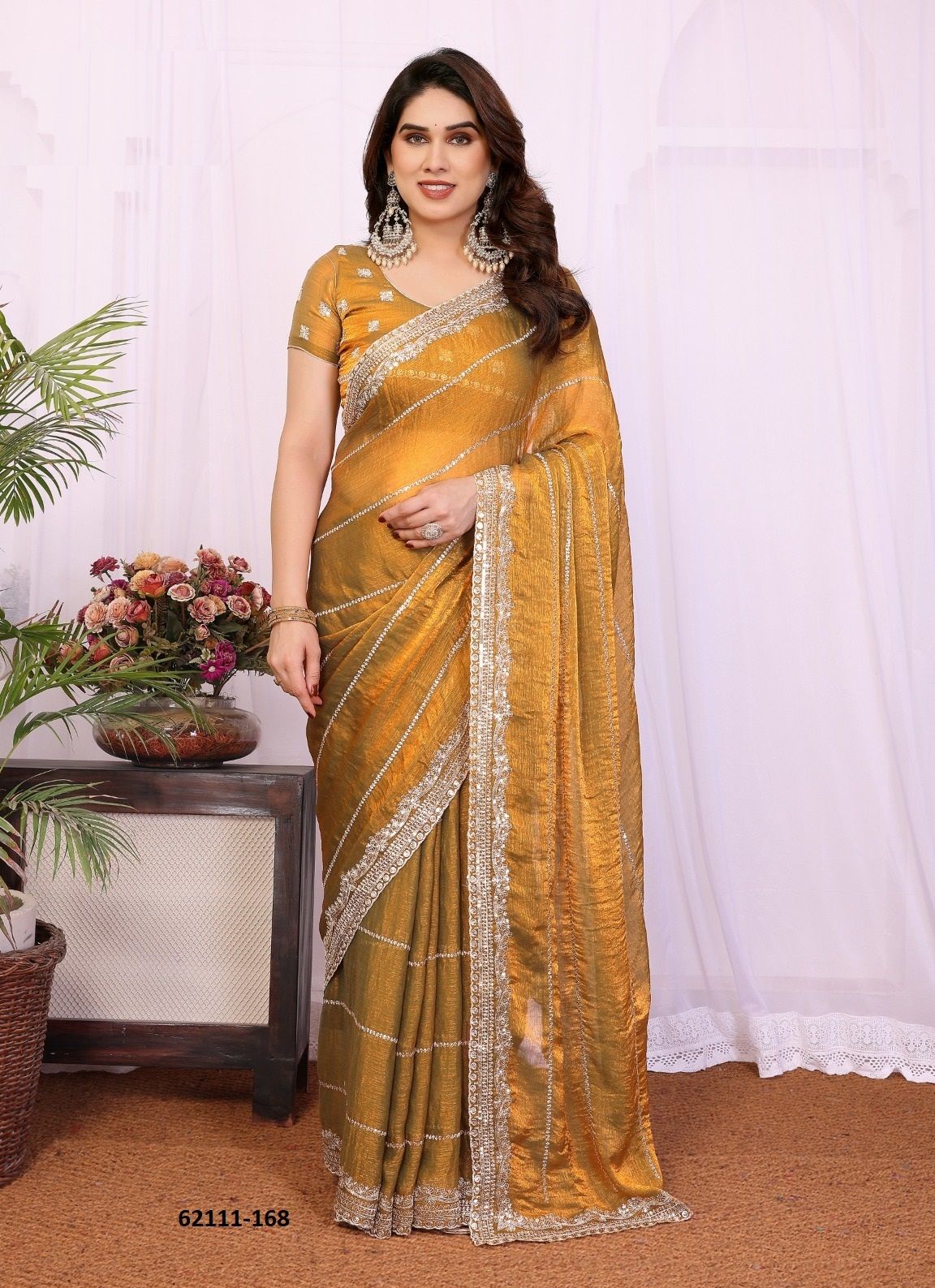CLOTH 5 - Catalog # 62111 (Set of 16 Sarees) by Prima CLOTH 5 - Catalog # 62111 (Set of 16 Sarees) by Prima