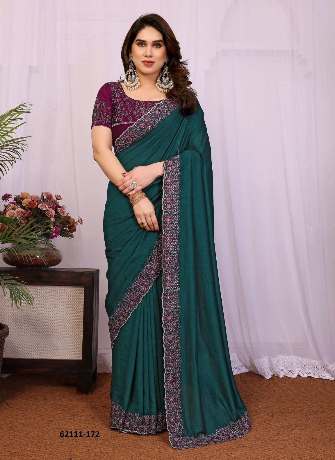 CLOTH 5 - Catalog # 62111 (Set of 16 Sarees) by Prima CLOTH 5 - Catalog # 62111 (Set of 16 Sarees) by Prima