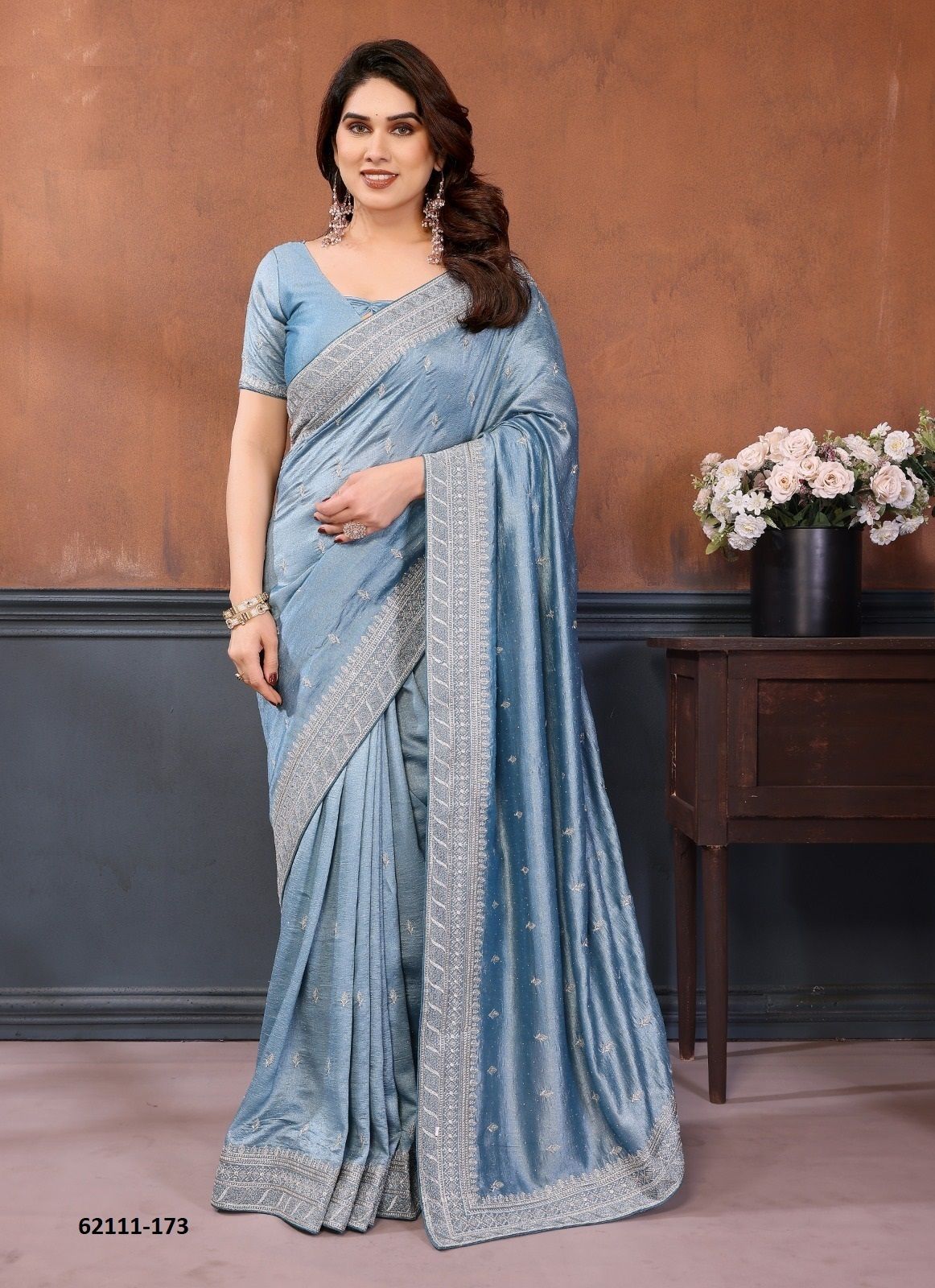 CLOTH 5 - Catalog # 62111 (Set of 16 Sarees) by Prima CLOTH 5 - Catalog # 62111 (Set of 16 Sarees) by Prima
