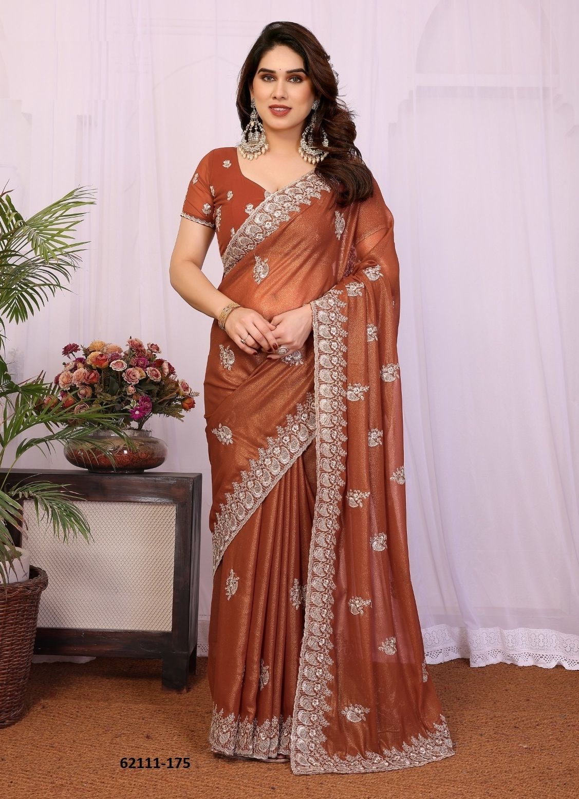 CLOTH 5 - Catalog # 62111 (Set of 16 Sarees) by Prima CLOTH 5 - Catalog # 62111 (Set of 16 Sarees) by Prima