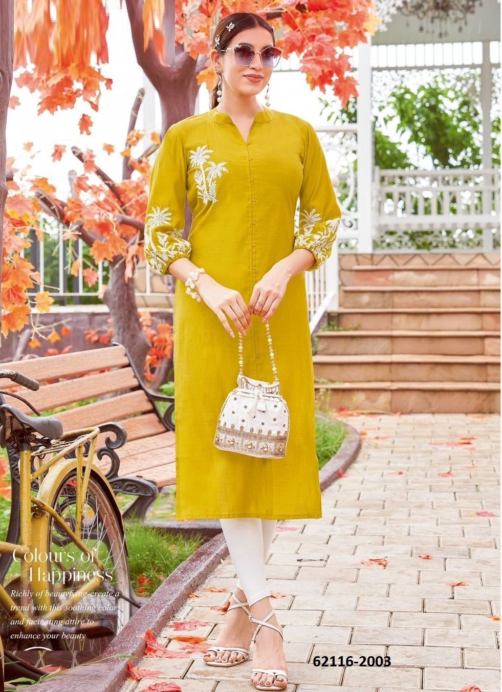 MEHER - Catalog # 62116 (Set of 6 Readymade Women's Kurtis / Tops) by Mittoo MEHER - Catalog # 62116 (Set of 6 Readymade Women's Kurtis / Tops) by Mittoo