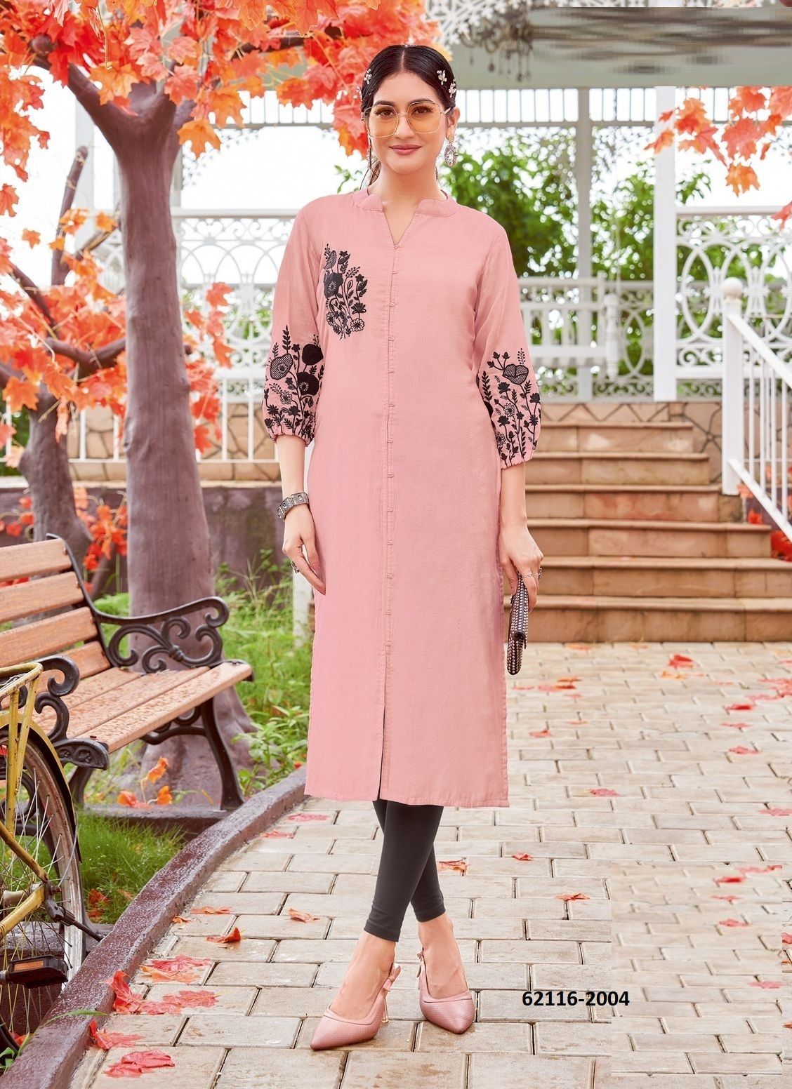MEHER - Catalog # 62116 (Set of 6 Readymade Women's Kurtis / Tops) by Mittoo MEHER - Catalog # 62116 (Set of 6 Readymade Women's Kurtis / Tops) by Mittoo