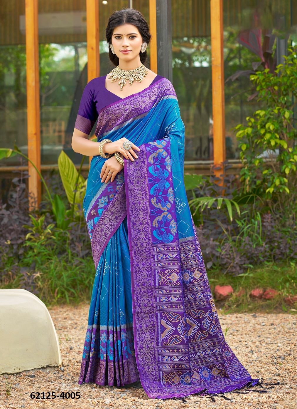 POORVIKA SILK 4 - Catalog # 62125 (Set of 8 Sarees) by Desi Muse