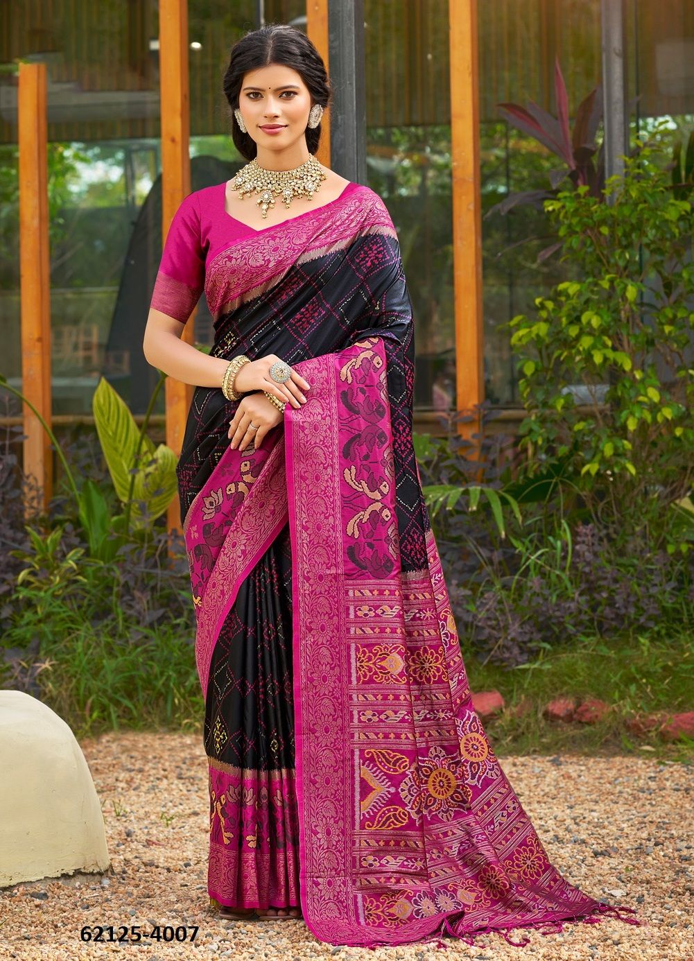 POORVIKA SILK 4 - Catalog # 62125 (Set of 8 Sarees) by Desi Muse
