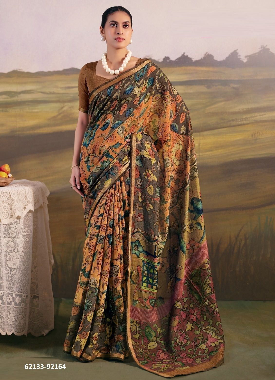 BRASSO COLLECTION - Catalog # 62133 (Set of 12 Sarees) by Vipul Fashions BRASSO COLLECTION - Catalog # 62133 (Set of 12 Sarees) by Vipul Fashions
