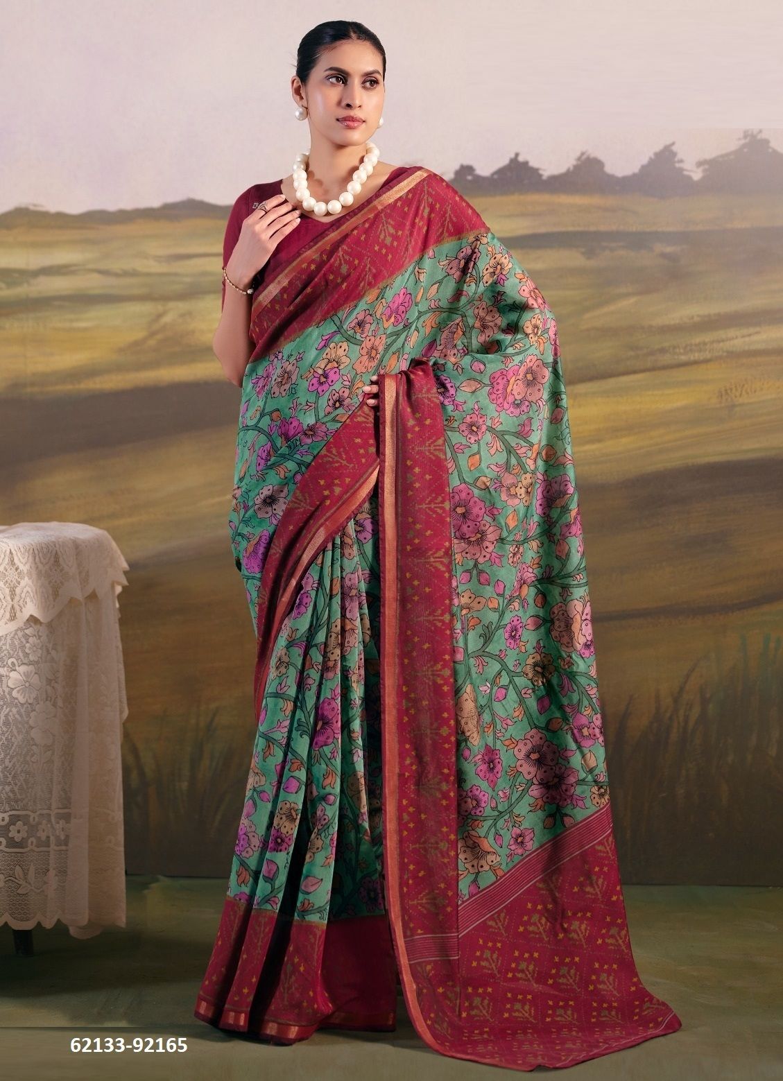 BRASSO COLLECTION - Catalog # 62133 (Set of 12 Sarees) by Vipul Fashions BRASSO COLLECTION - Catalog # 62133 (Set of 12 Sarees) by Vipul Fashions