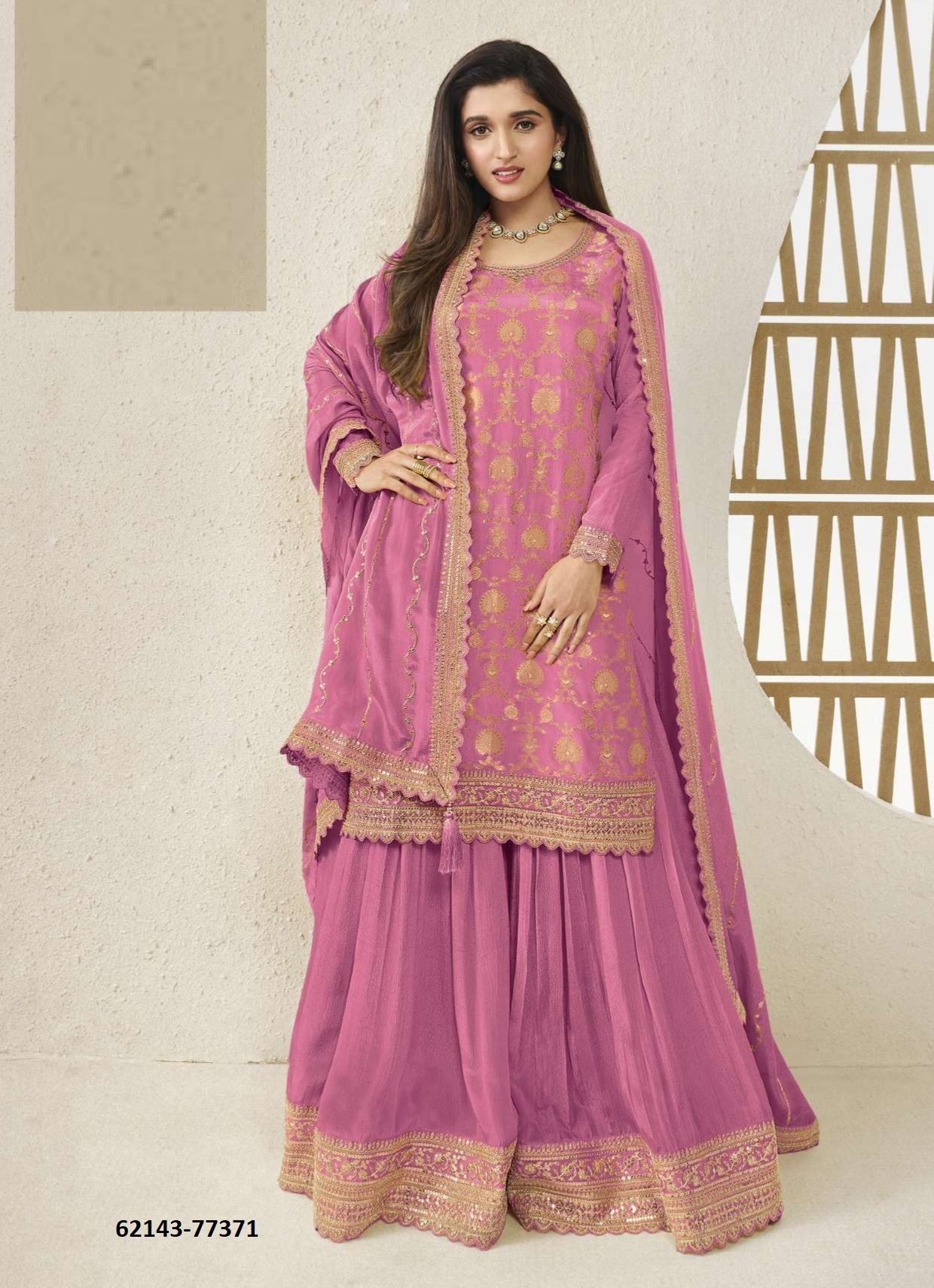 KARVA 2 - Catalog # 62143 (Set of 6 Semi-Stitched / Un-Stitched Suits) by Vinay Fashion LLP KARVA 2 - Catalog # 62143 (Set of 6 Semi-Stitched / Un-Stitched Suits) by Vinay Fashion LLP