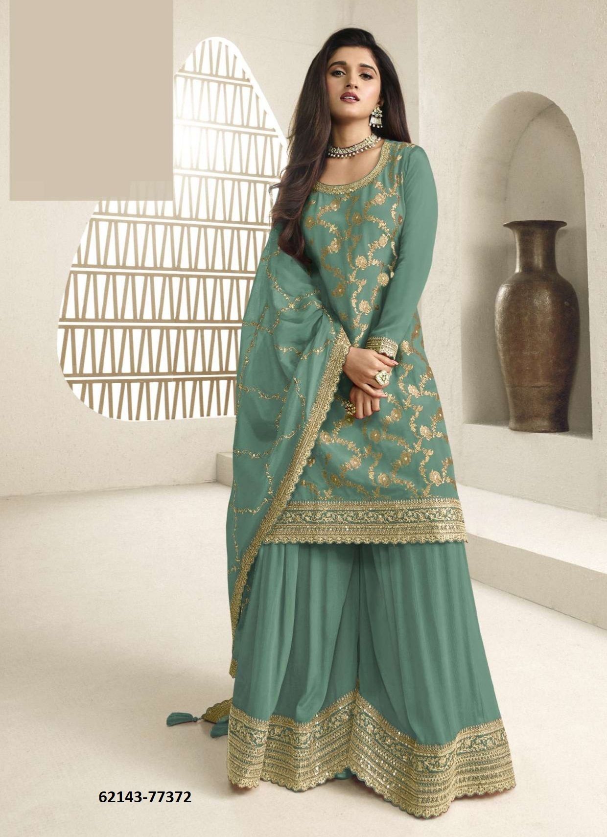 KARVA 2 - Catalog # 62143 (Set of 6 Semi-Stitched / Un-Stitched Suits) by Vinay Fashion LLP KARVA 2 - Catalog # 62143 (Set of 6 Semi-Stitched / Un-Stitched Suits) by Vinay Fashion LLP