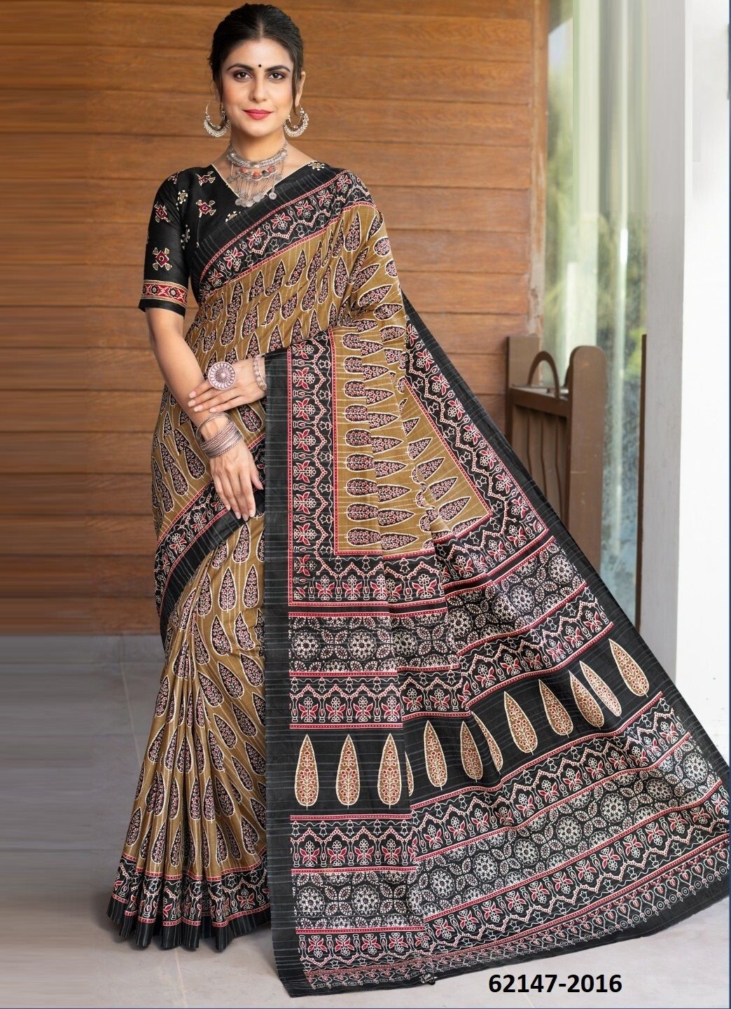 AJRAKH 2 - Catalog # 62147 (Set of 10 Sarees) by Aabharan AJRAKH 2 - Catalog # 62147 (Set of 10 Sarees) by Aabharan