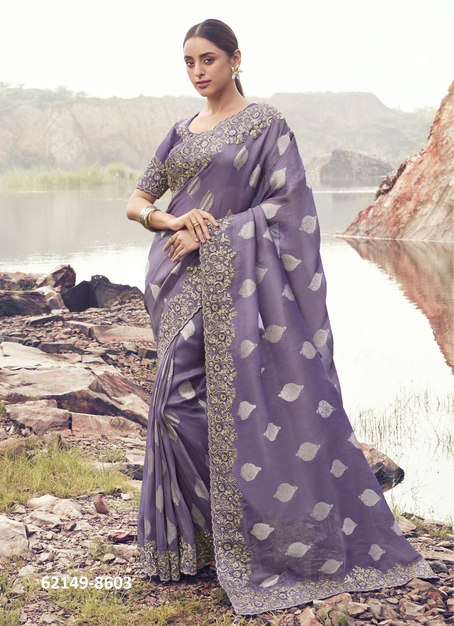 SERIES 8601-8614 - Catalog # 62149 (Set of 14 Sarees) by Sulakshmi Sarees