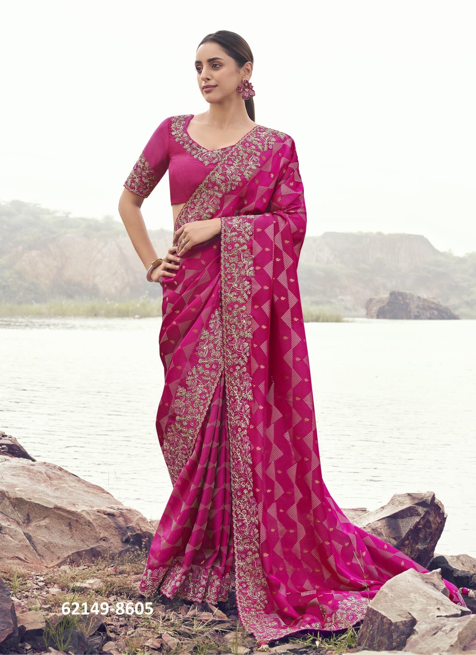 SERIES 8601-8614 - Catalog # 62149 (Set of 14 Sarees) by Sulakshmi Sarees
