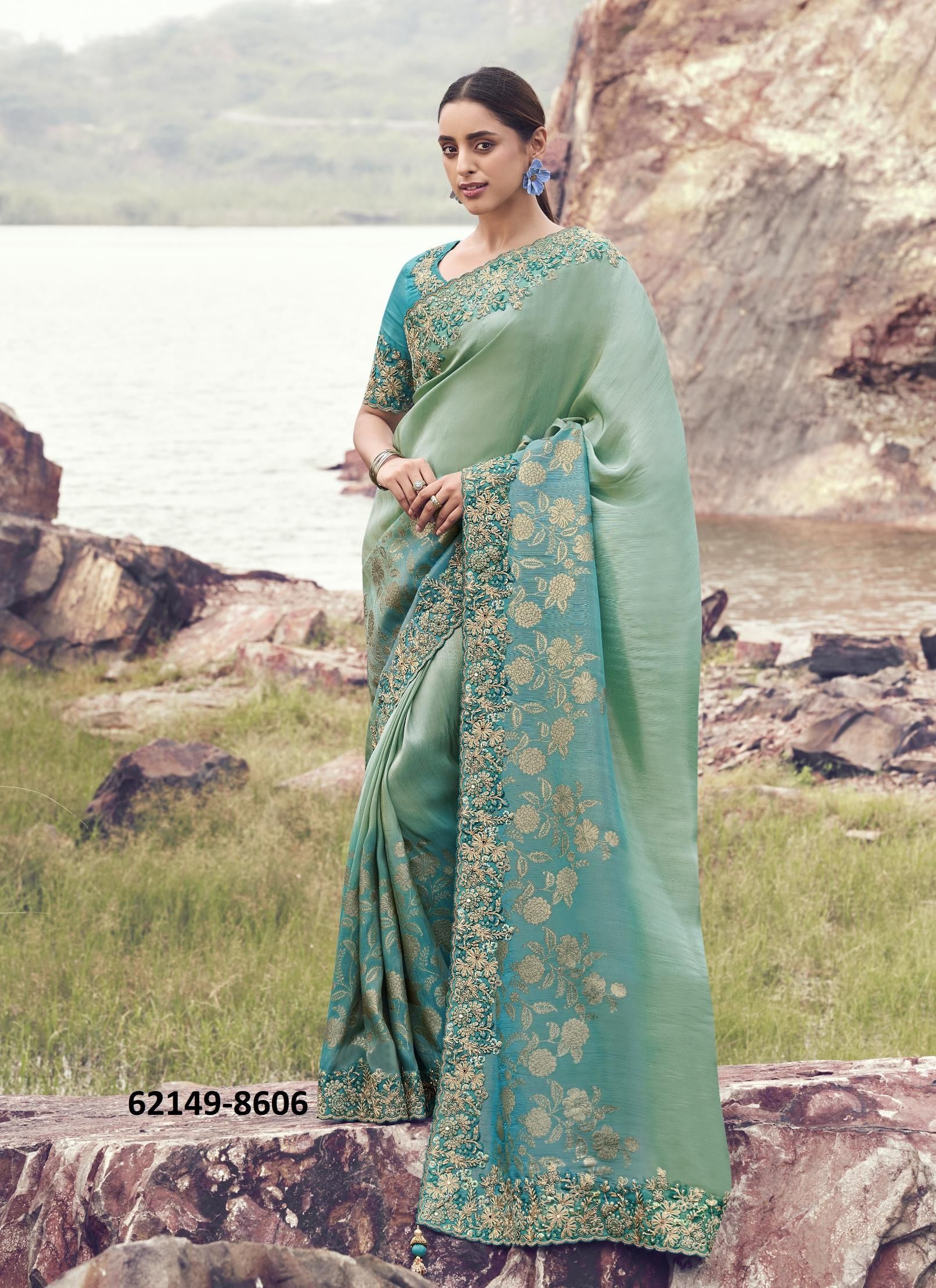 SERIES 8601-8614 - Catalog # 62149 (Set of 14 Sarees) by Sulakshmi Sarees
