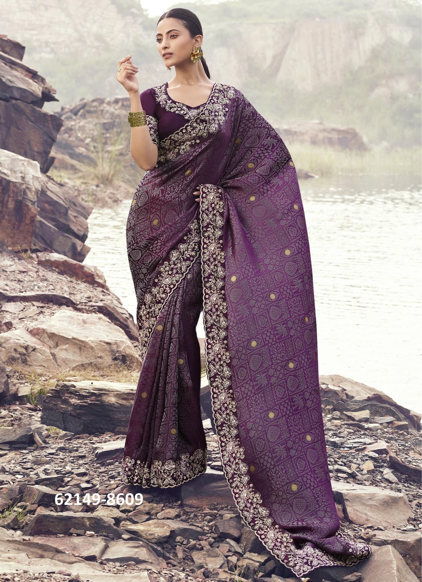 SERIES 8601-8614 - Catalog # 62149 (Set of 14 Sarees) by Sulakshmi Sarees