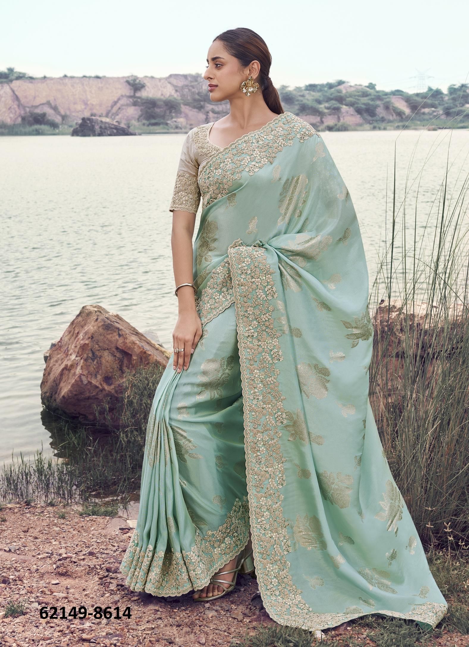 SERIES 8601-8614 - Catalog # 62149 (Set of 14 Sarees) by Sulakshmi Sarees