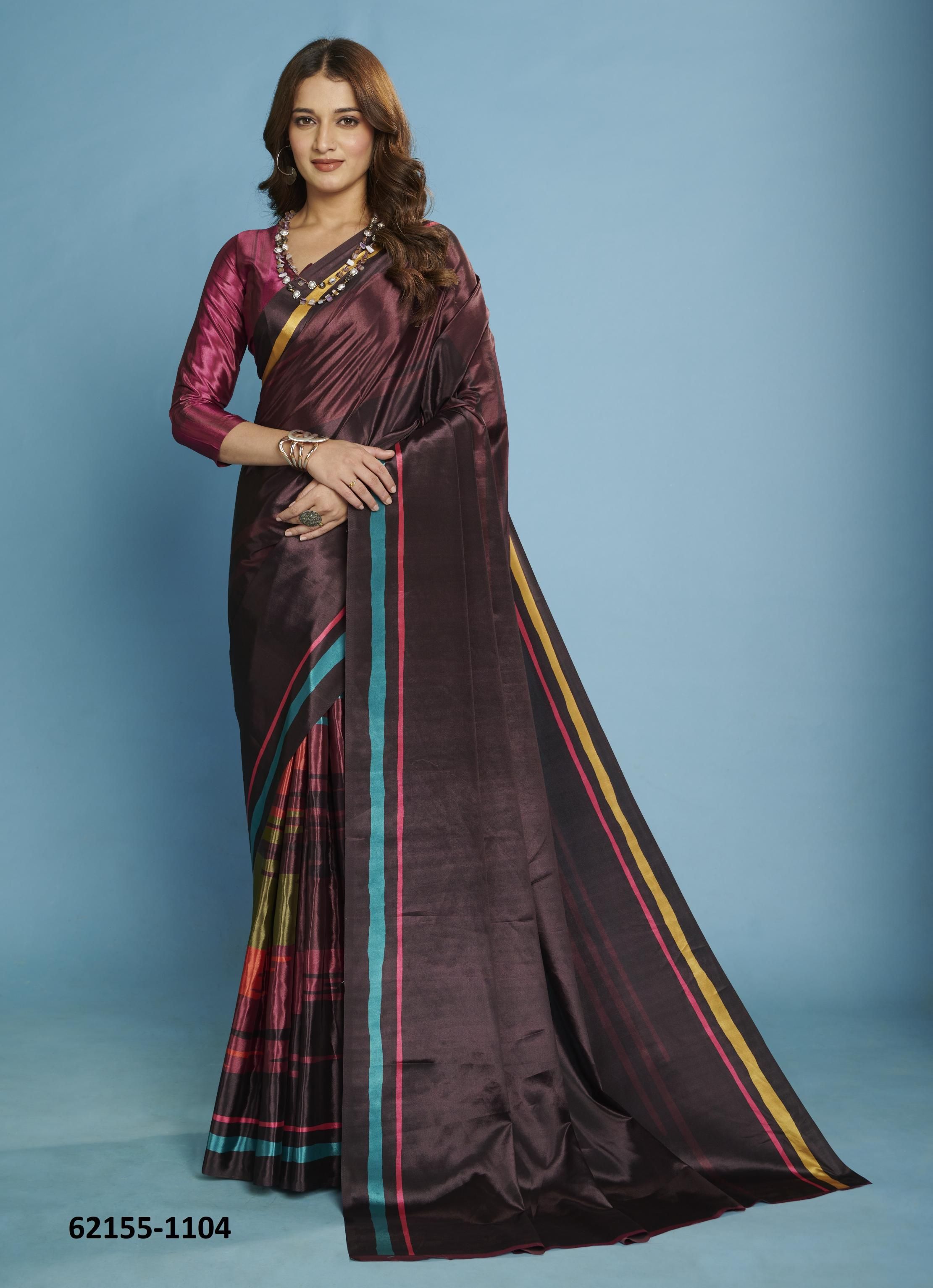 KRSYTAL - Catalog # 62155 (Set of 9 Sarees) by Meheriya KRSYTAL - Catalog # 62155 (Set of 9 Sarees) by Meheriya