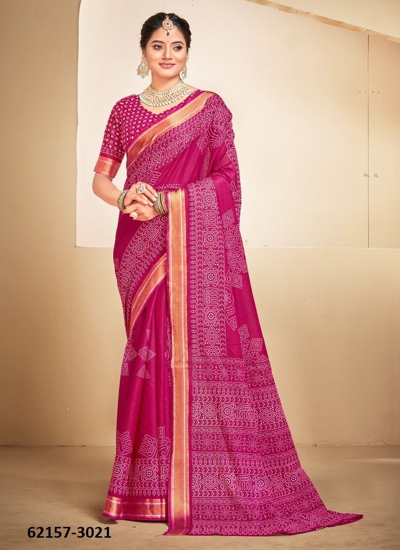 PURE MAL MAL COTTON CHATAI BORDER - Catalog # 62157 (Set of 24 Sarees) by Desi Muse PURE MAL MAL COTTON CHATAI BORDER - Catalog # 62157 (Set of 24 Sarees) by Desi Muse