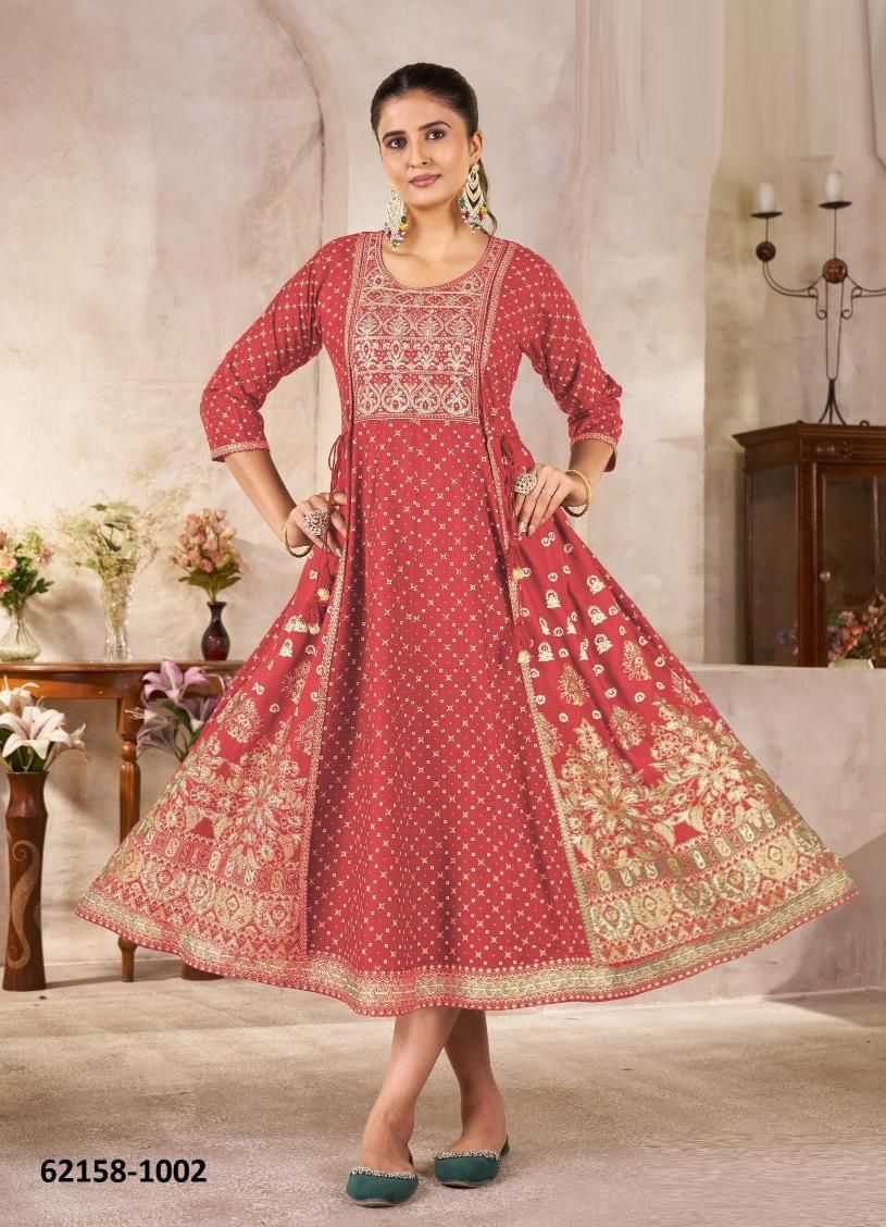 MUNCH - Catalog # 62158 (Set of 4 Readymade Women's Kurtis / Tops) MADE IN INDIA BY Blue Hills MUNCH - Catalog # 62158 (Set of 4 Readymade Women's Kurtis / Tops) MADE IN INDIA BY Blue Hills