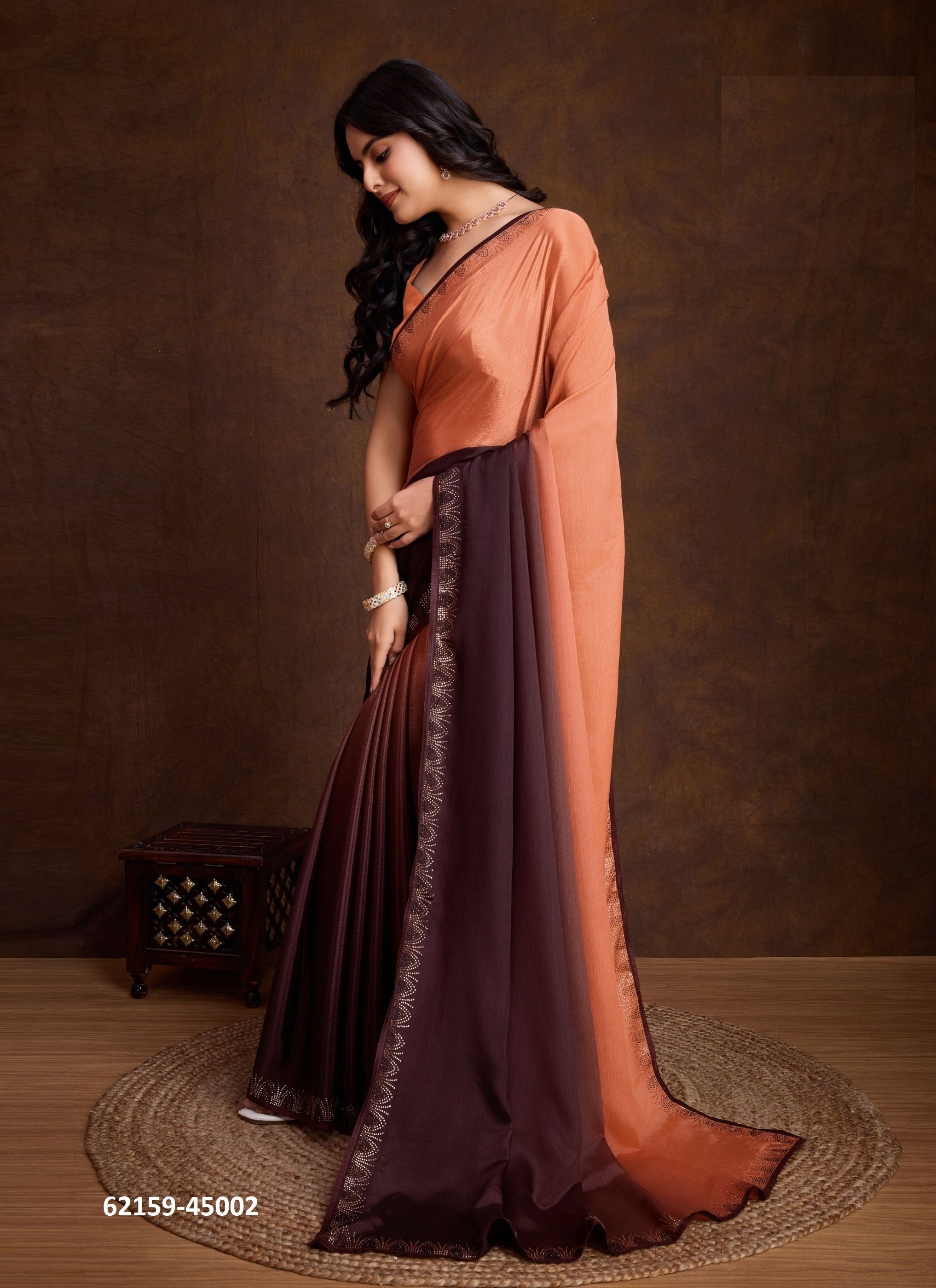 DIAM - Catalog # 62159 (Set of 5 Sarees) MADE IN INDIA BY S-Ethnic Lifestyle