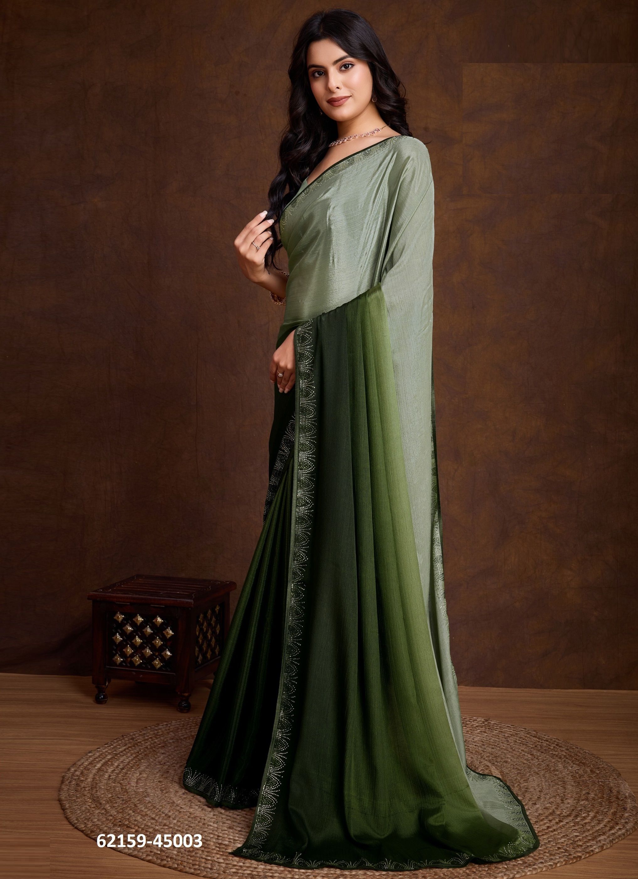 DIAM - Catalog # 62159 (Set of 5 Sarees) MADE IN INDIA BY S-Ethnic Lifestyle