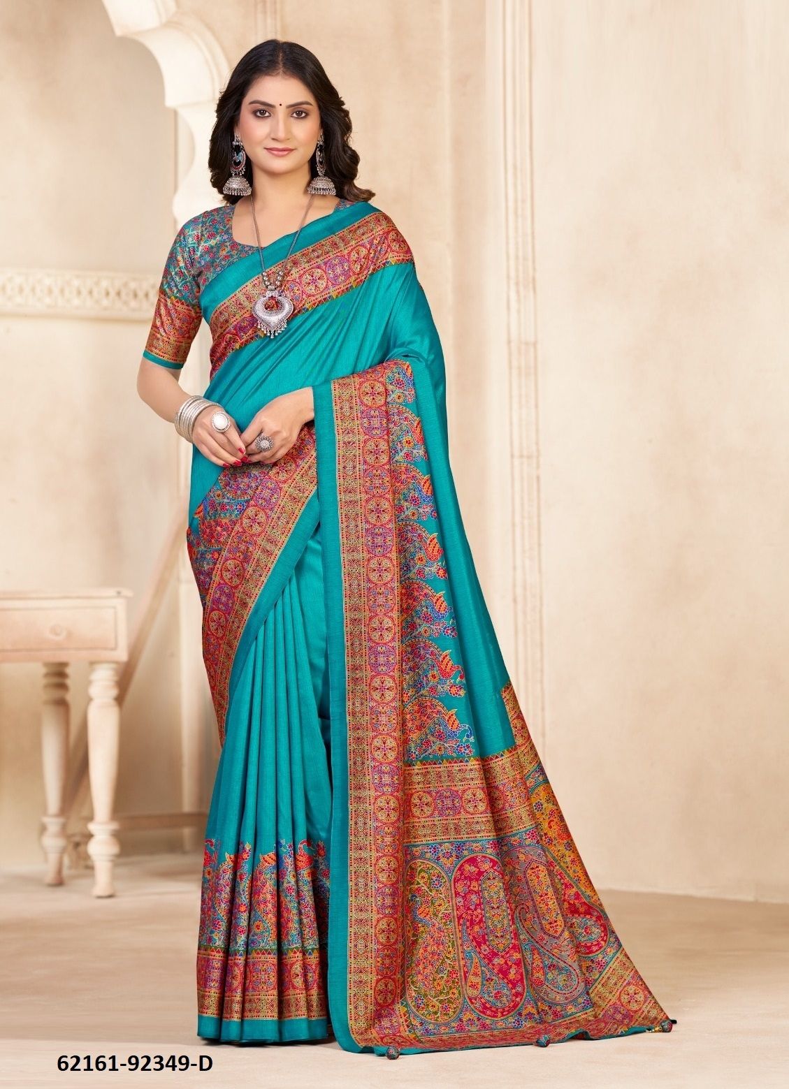 AROMA SILK HITS - Catalog # 62161 (Set of 18 Sarees) MADE IN INDIA BY Vipul Fashions