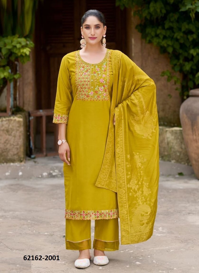 RIYA 2 - Catalog # 62162 (Set of 4 Readymade Salwar Suits) by Karissa RIYA 2 - Catalog # 62162 (Set of 4 Readymade Salwar Suits) by Karissa