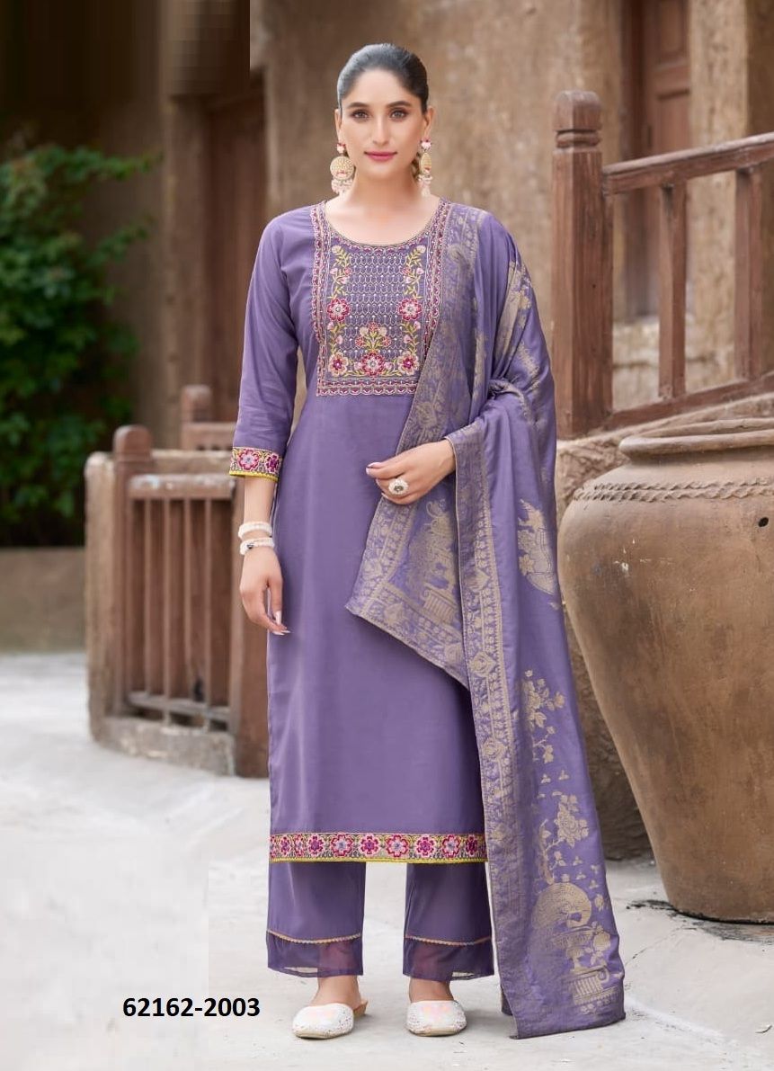 RIYA 2 - Catalog # 62162 (Set of 4 Readymade Salwar Suits) by Karissa RIYA 2 - Catalog # 62162 (Set of 4 Readymade Salwar Suits) by Karissa