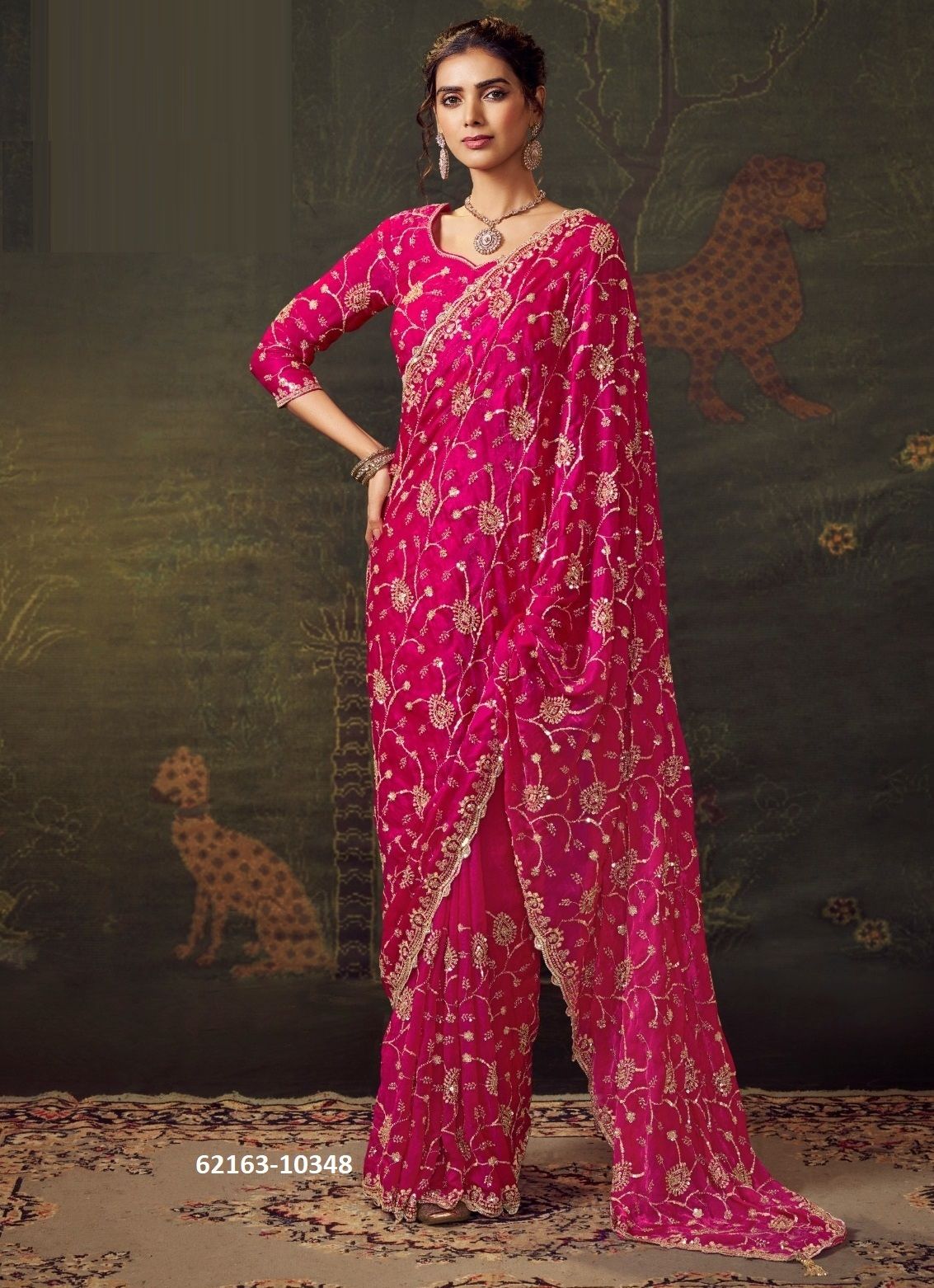 VRINDAVAN 65 - Catalog # 62163 (Set of 9 Sarees) by Royal Virasat VRINDAVAN 65 - Catalog # 62163 (Set of 9 Sarees) by Royal Virasat