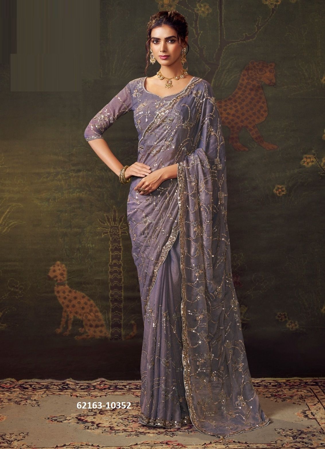 VRINDAVAN 65 - Catalog # 62163 (Set of 9 Sarees) by Royal Virasat VRINDAVAN 65 - Catalog # 62163 (Set of 9 Sarees) by Royal Virasat