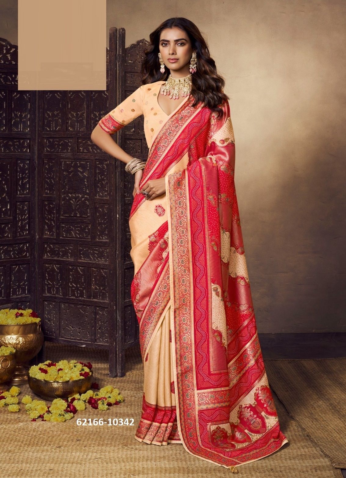 VRINDAVAN 63 - Catalog # 62166 (Set of 9 Sarees) by Royal Virasat VRINDAVAN 63 - Catalog # 62166 (Set of 9 Sarees) by Royal Virasat