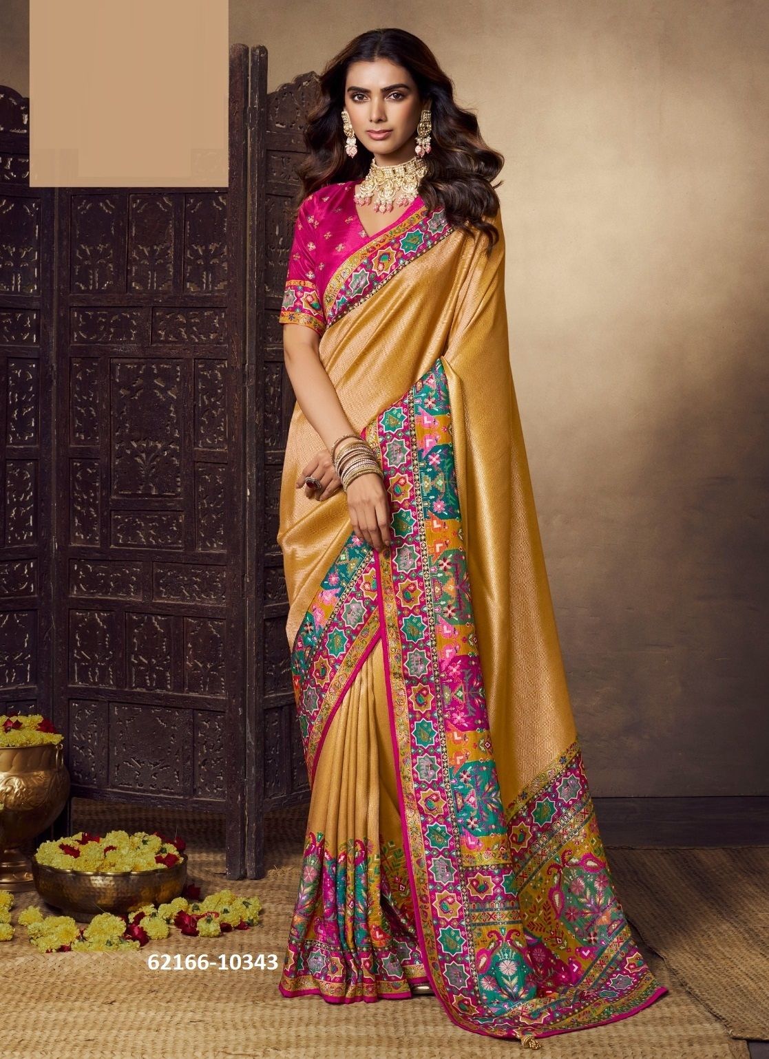 VRINDAVAN 63 - Catalog # 62166 (Set of 9 Sarees) by Royal Virasat VRINDAVAN 63 - Catalog # 62166 (Set of 9 Sarees) by Royal Virasat
