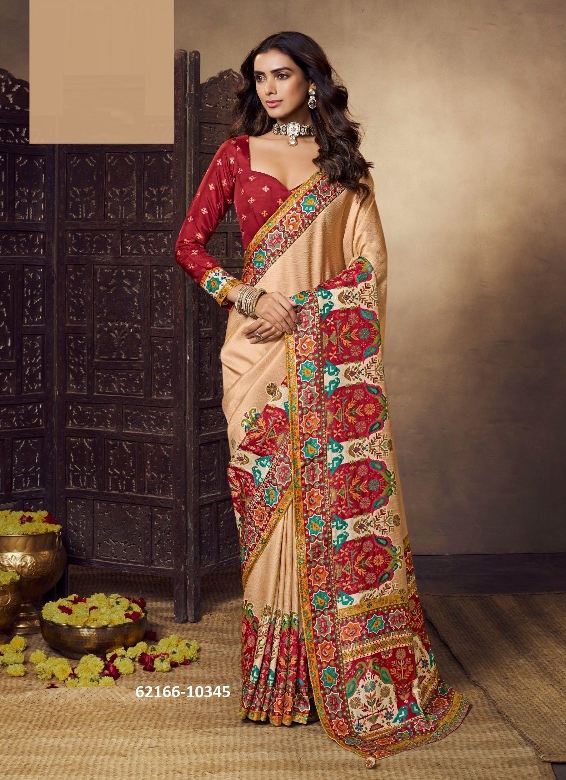 VRINDAVAN 63 - Catalog # 62166 (Set of 9 Sarees) by Royal Virasat VRINDAVAN 63 - Catalog # 62166 (Set of 9 Sarees) by Royal Virasat