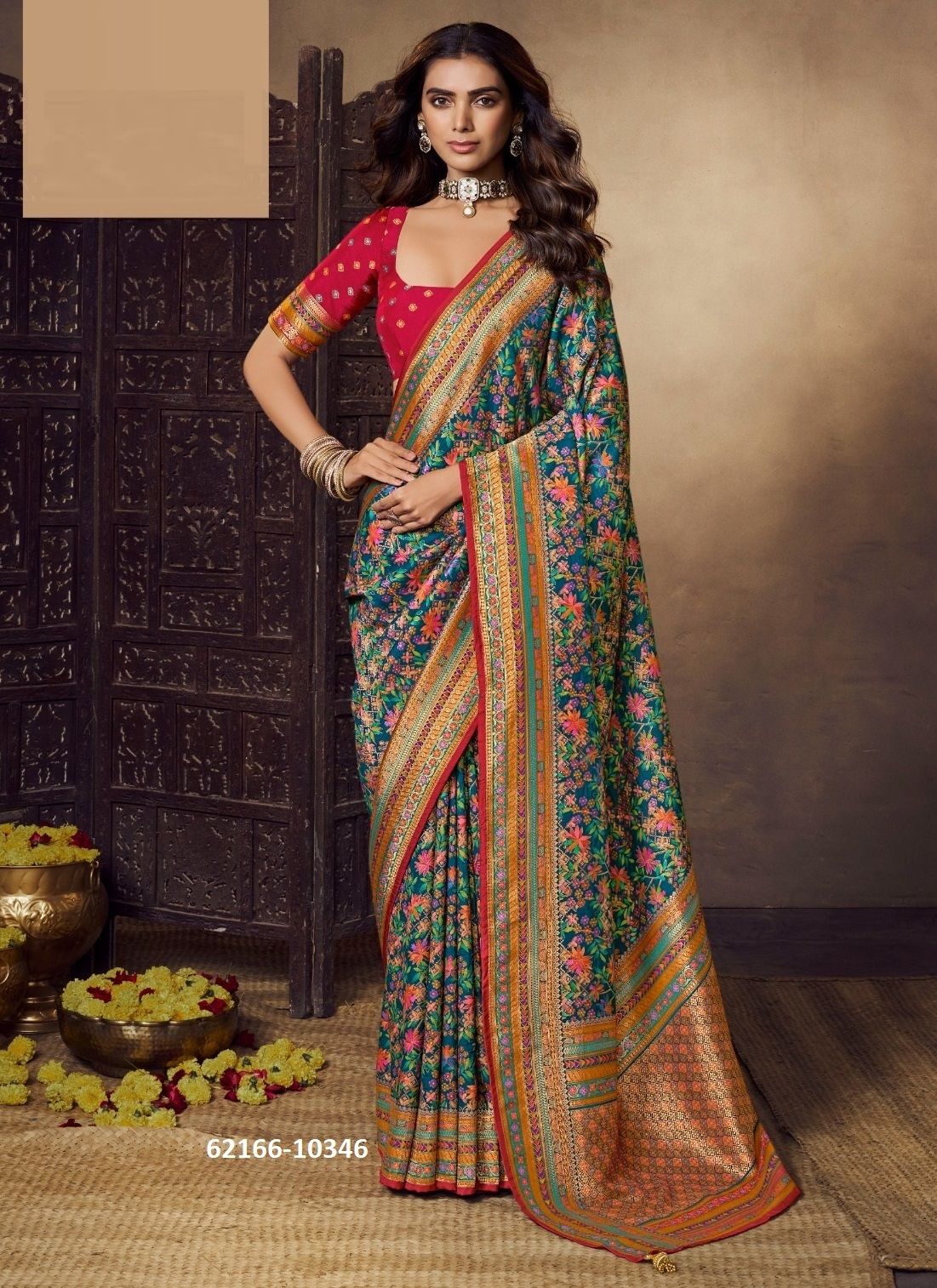 VRINDAVAN 63 - Catalog # 62166 (Set of 9 Sarees) by Royal Virasat VRINDAVAN 63 - Catalog # 62166 (Set of 9 Sarees) by Royal Virasat