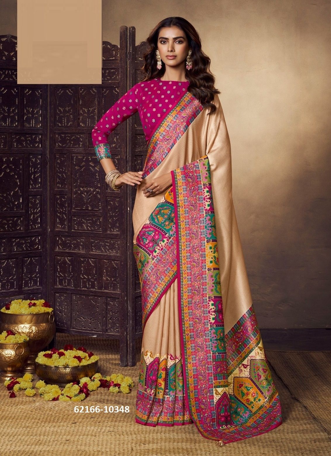 VRINDAVAN 63 - Catalog # 62166 (Set of 9 Sarees) by Royal Virasat VRINDAVAN 63 - Catalog # 62166 (Set of 9 Sarees) by Royal Virasat