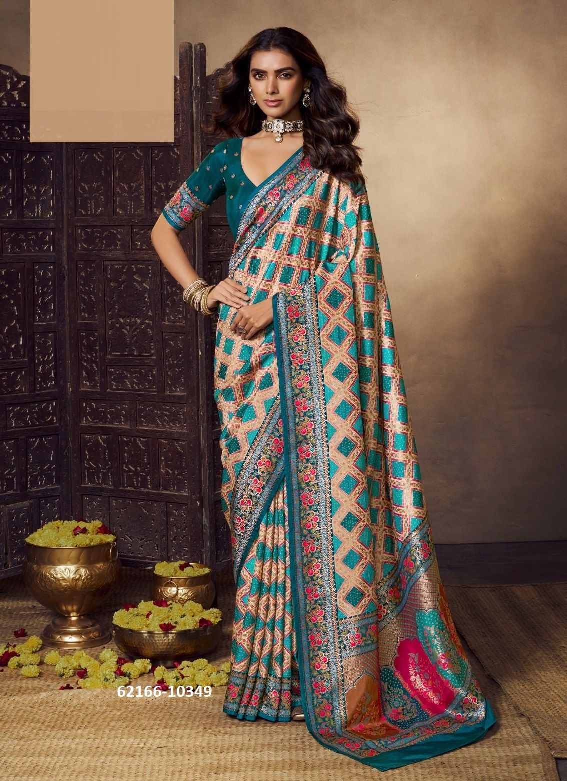 VRINDAVAN 63 - Catalog # 62166 (Set of 9 Sarees) by Royal Virasat VRINDAVAN 63 - Catalog # 62166 (Set of 9 Sarees) by Royal Virasat