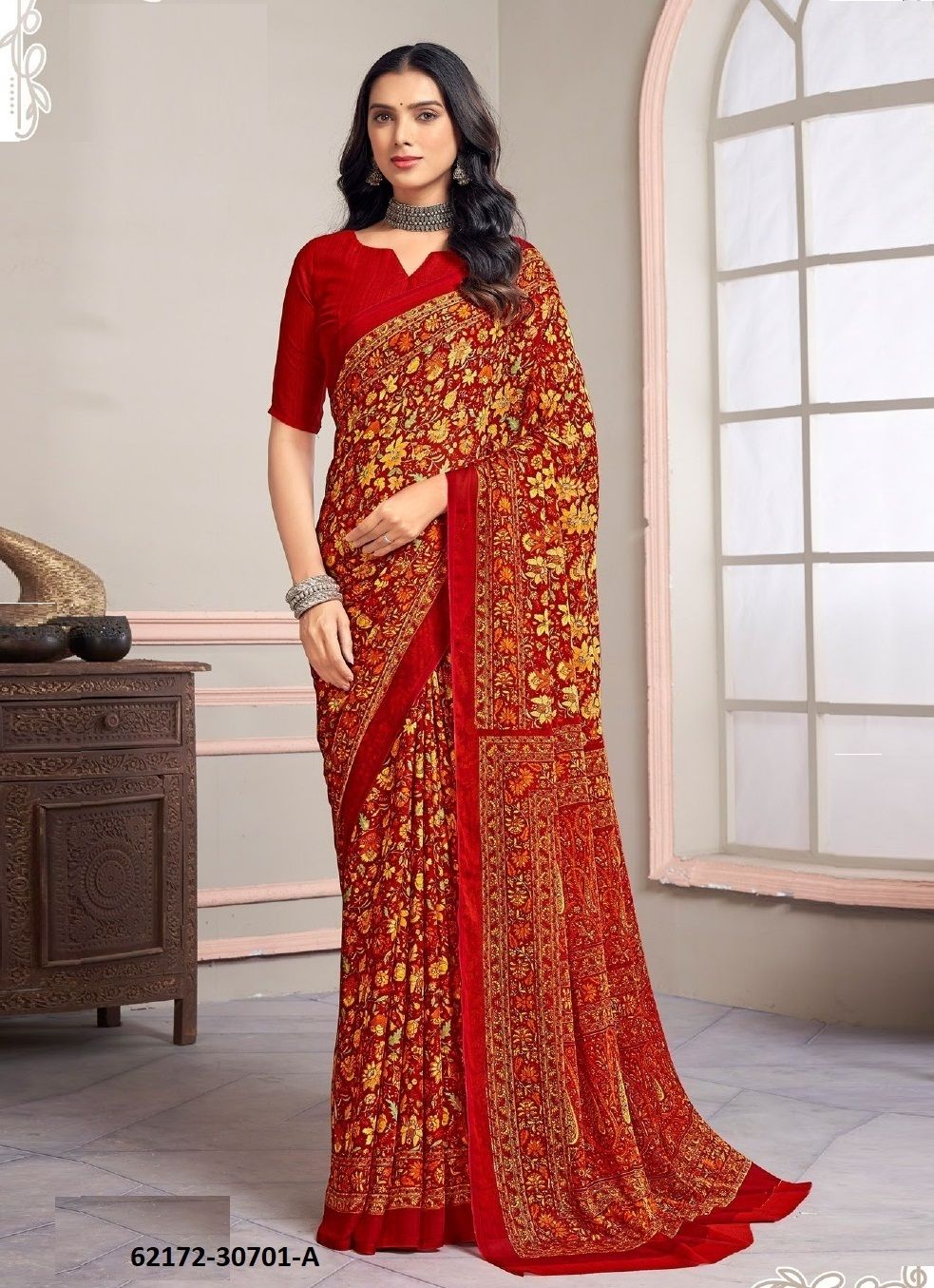 STAR CHIFFON 219 - Catalog # 62172 (Set of 12 Sarees) by Ruchi Sarees STAR CHIFFON 219 - Catalog # 62172 (Set of 12 Sarees) by Ruchi Sarees