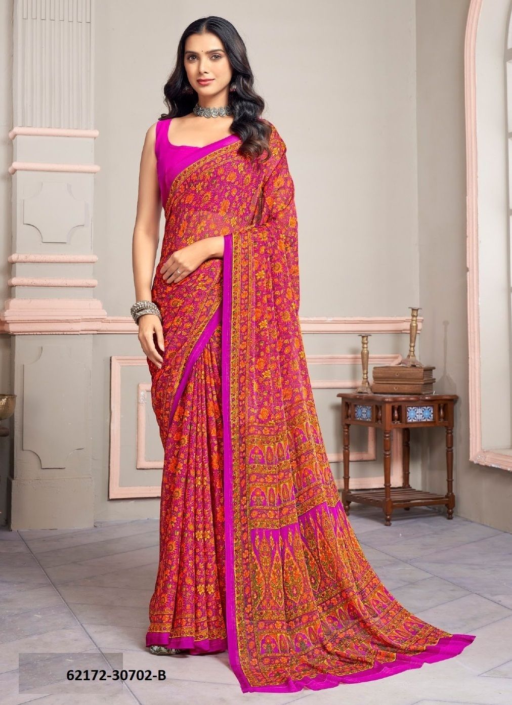 STAR CHIFFON 219 - Catalog # 62172 (Set of 12 Sarees) by Ruchi Sarees STAR CHIFFON 219 - Catalog # 62172 (Set of 12 Sarees) by Ruchi Sarees