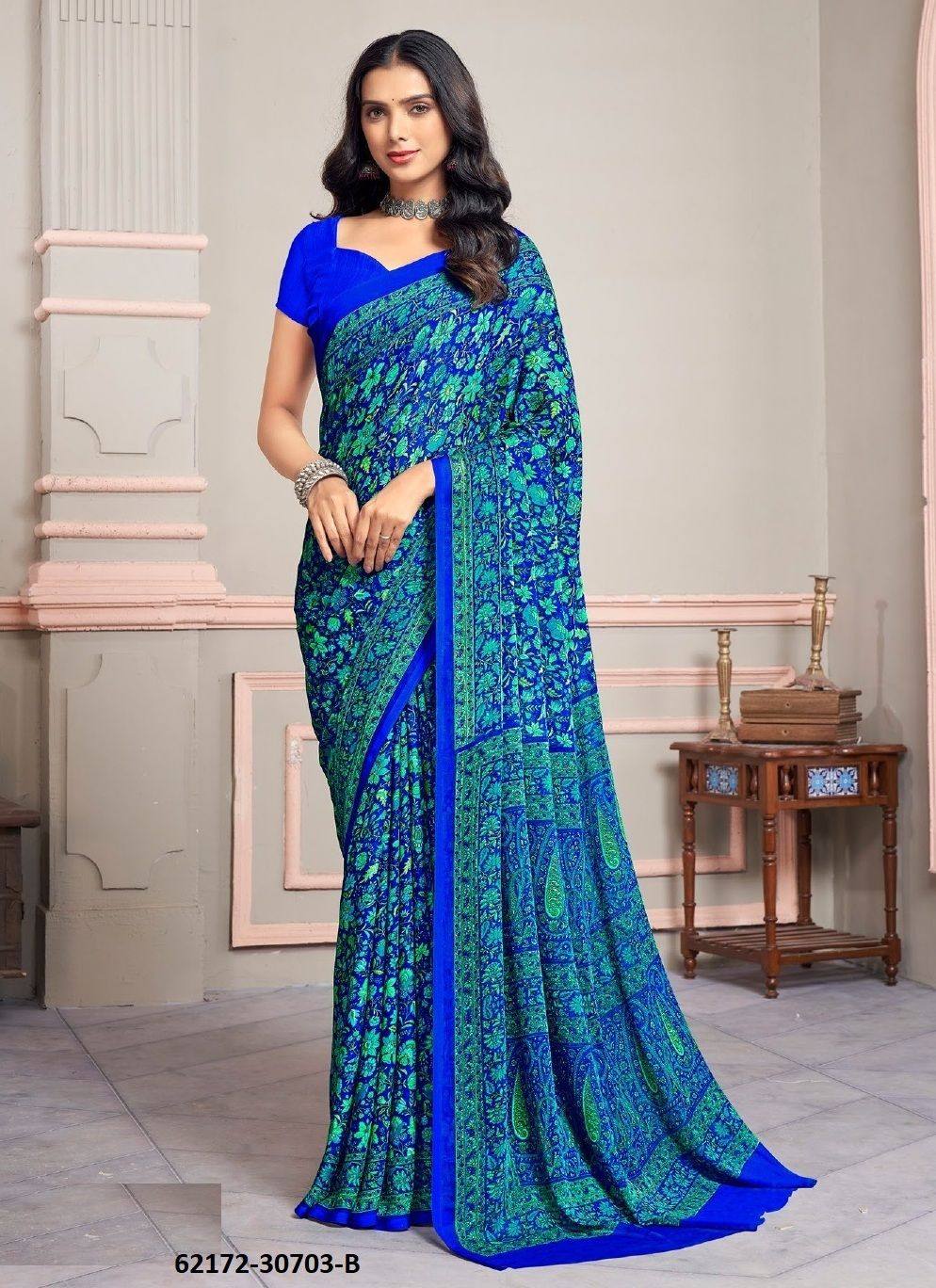 STAR CHIFFON 219 - Catalog # 62172 (Set of 12 Sarees) by Ruchi Sarees STAR CHIFFON 219 - Catalog # 62172 (Set of 12 Sarees) by Ruchi Sarees