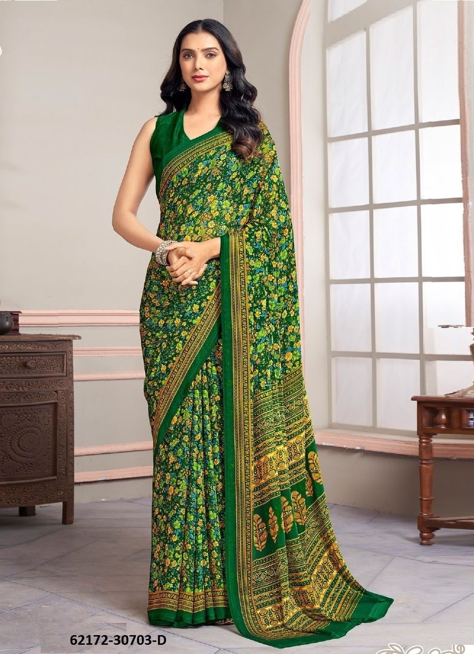 STAR CHIFFON 219 - Catalog # 62172 (Set of 12 Sarees) by Ruchi Sarees STAR CHIFFON 219 - Catalog # 62172 (Set of 12 Sarees) by Ruchi Sarees