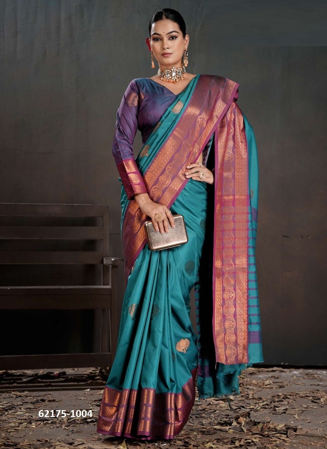 NARAYANI 1 - Catalog # 62175 (Set of 6 Sarees) by 3-Of Sarees