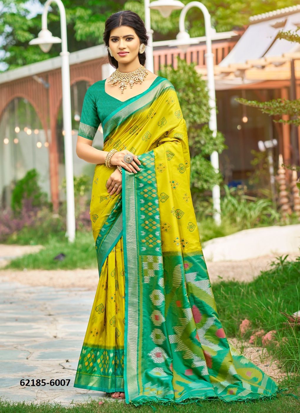 POORVIKA SILK 6 - Catalog # 62185 (Set of 8 Sarees) by Serengeti